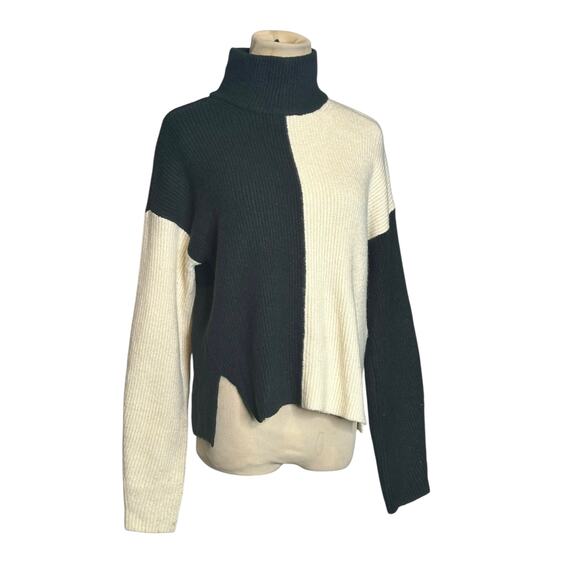 Abercrombie & Fitch Color Block Wool Blend Pullover Sweater Size XS - Picture 13 of 14